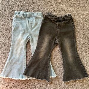 Bailey’s blossom toddler bell bottoms jeans